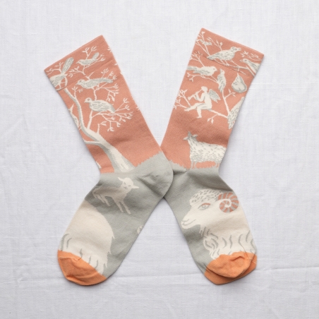Chaussettes Mouton Nude